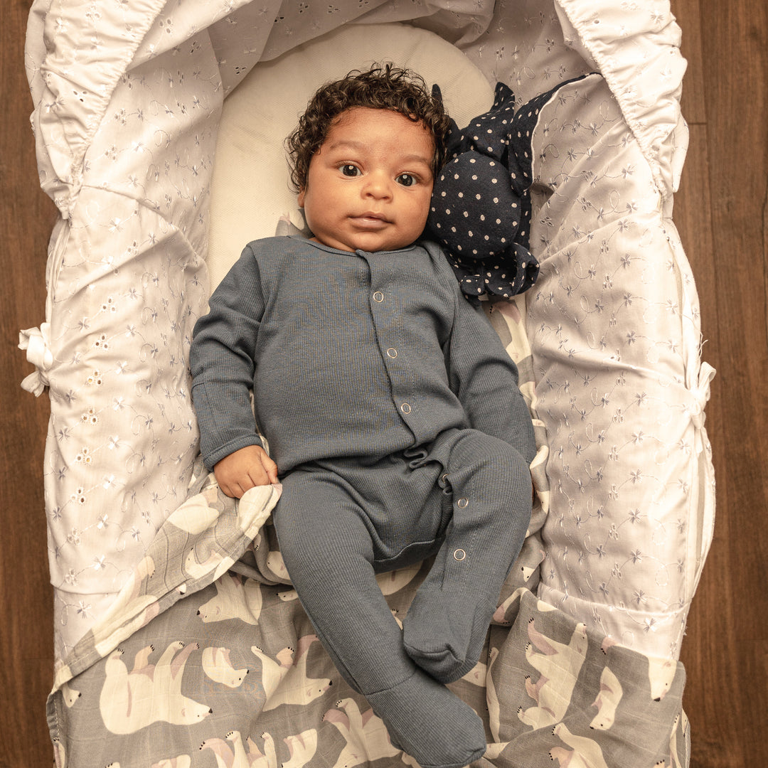 Ribbed Sleepsuit