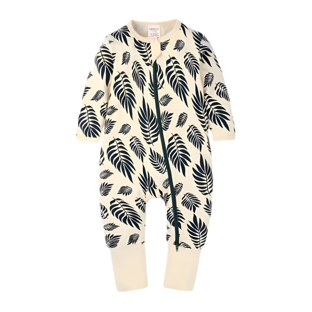 Leave Print Sleep Suit