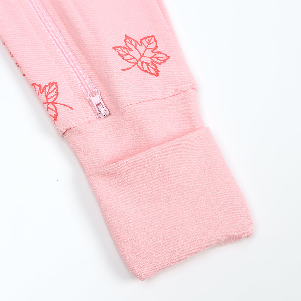 Pyjama à imprimé feuilles