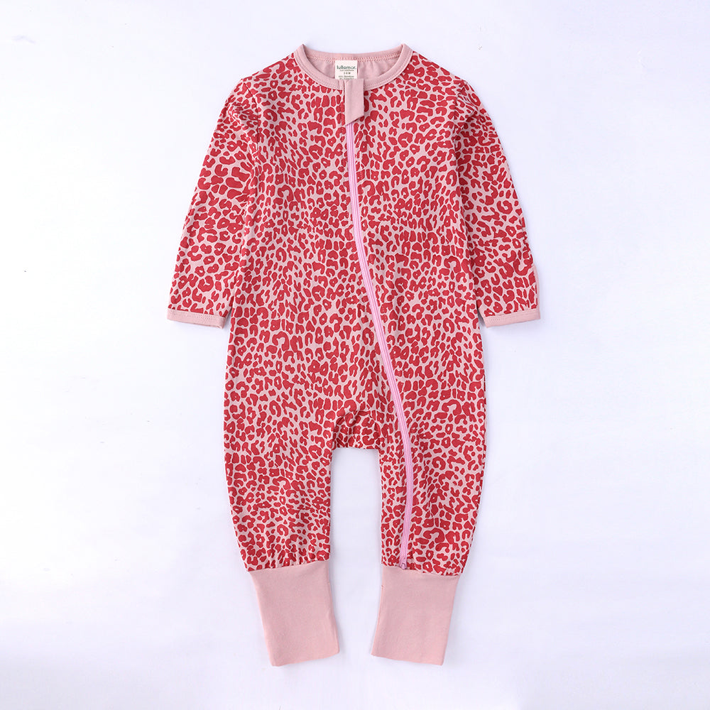 Leopard Print Sleep Suit