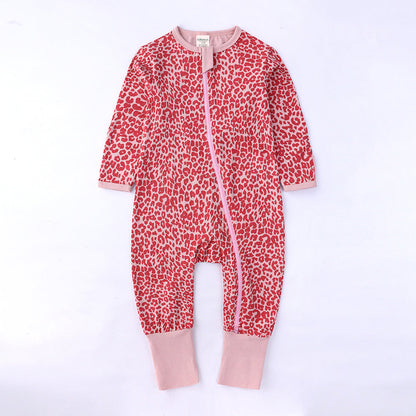 Leopard Print Sleep Suit