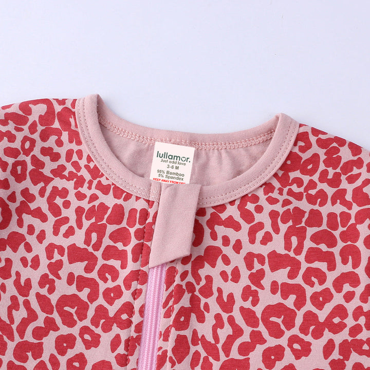 Leopard Print Sleep Suit