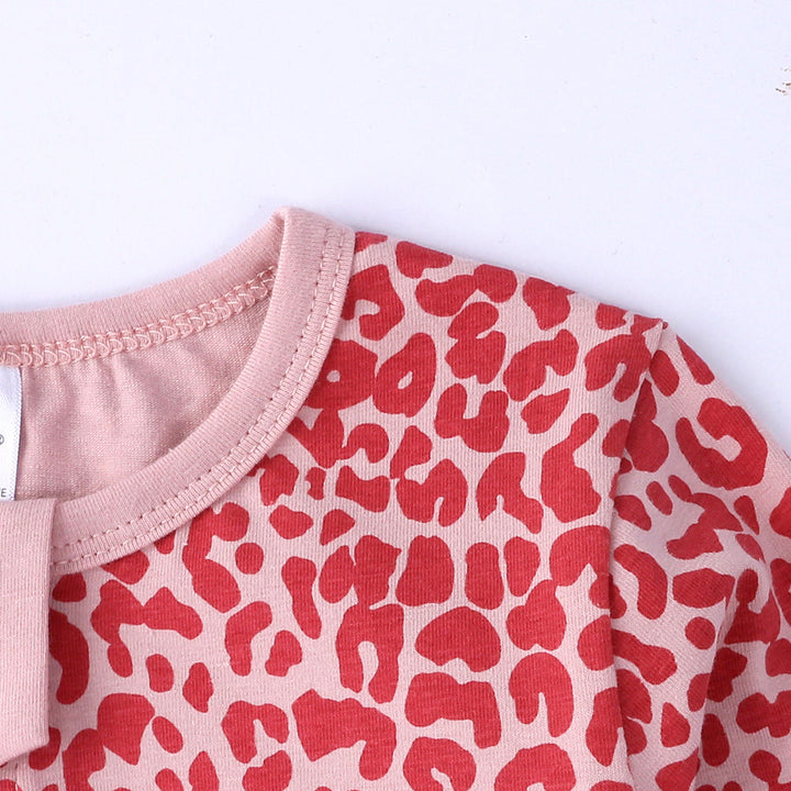 Leopard Print Sleep Suit