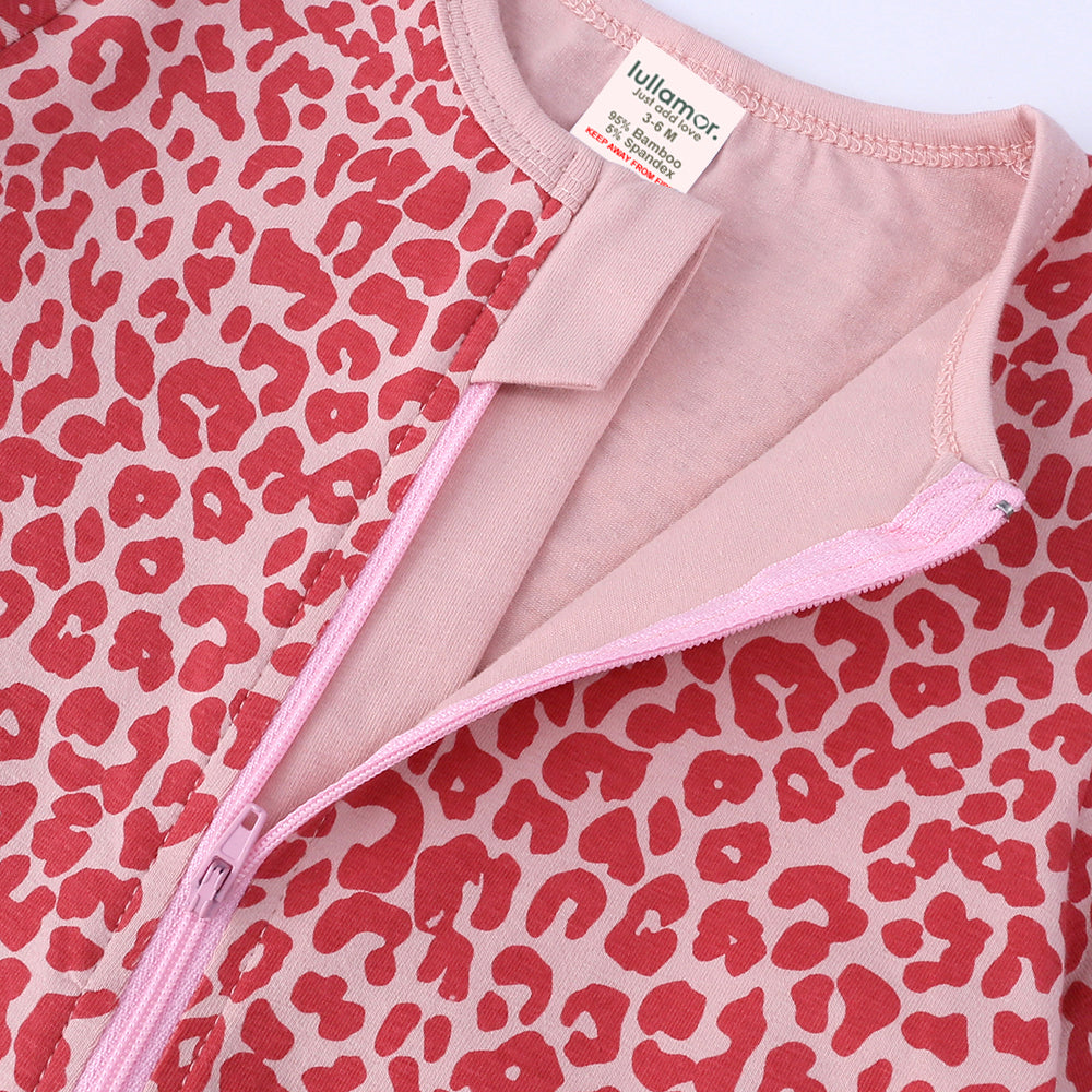 Leopard Print Sleep Suit