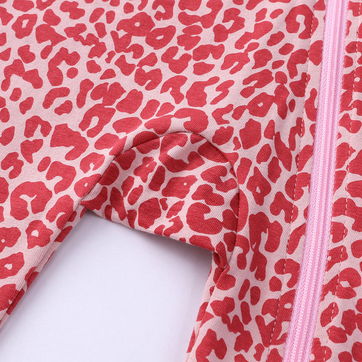 Leopard Print Sleep Suit