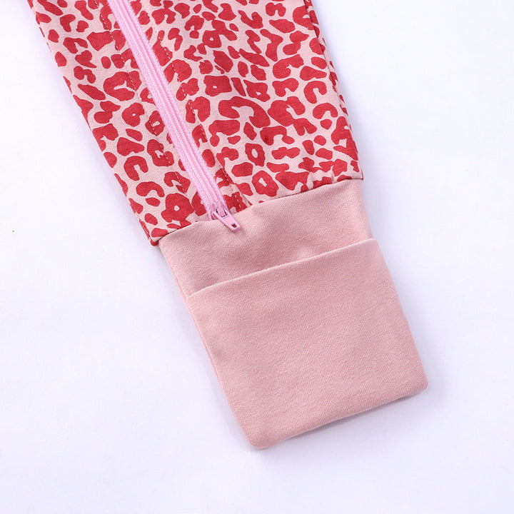Leopard Print Sleep Suit