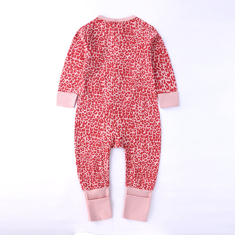 Leopard Print Sleep Suit