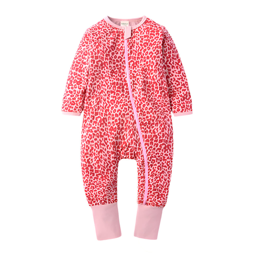 Leopard Print Sleep Suit