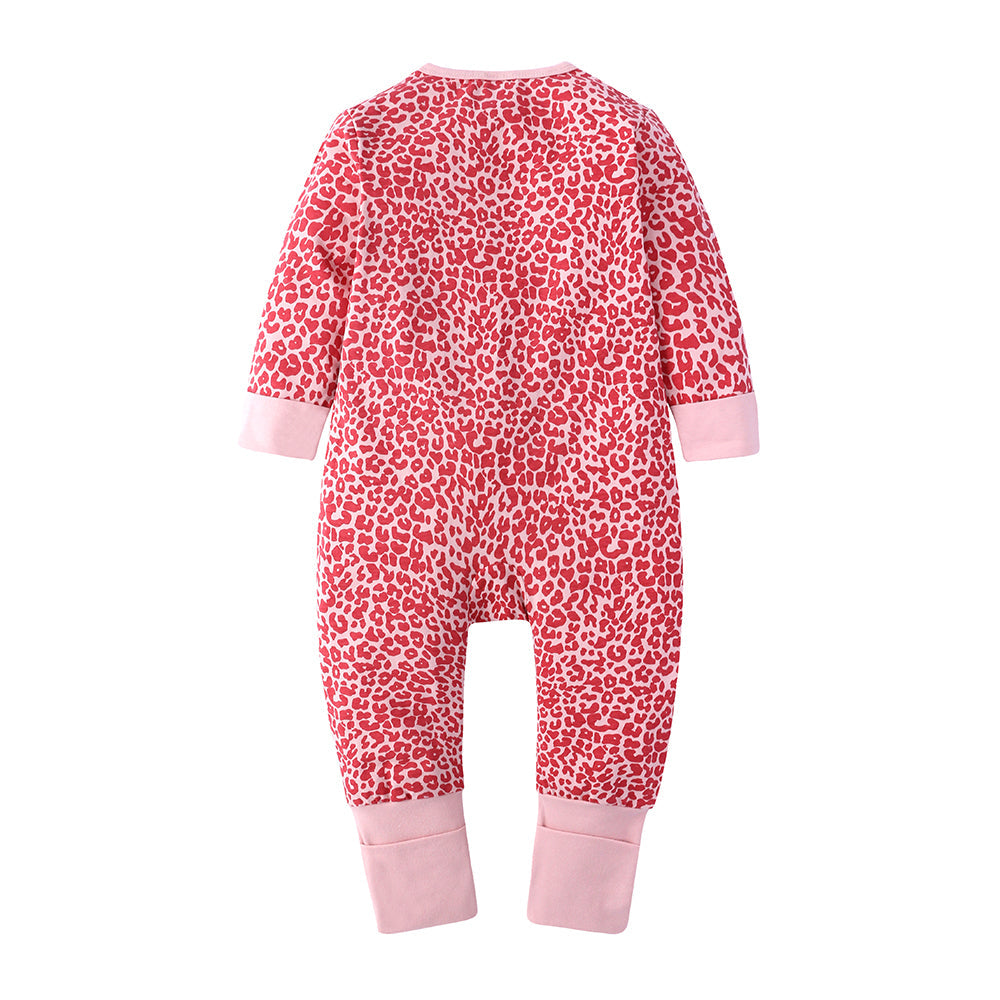 Leopard Print Sleep Suit