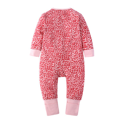 Leopard Print Sleep Suit