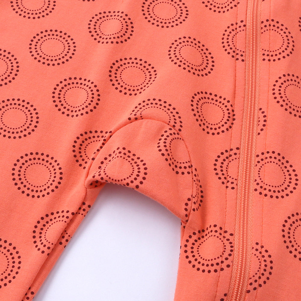 Dot Circle Print Sleep Suit