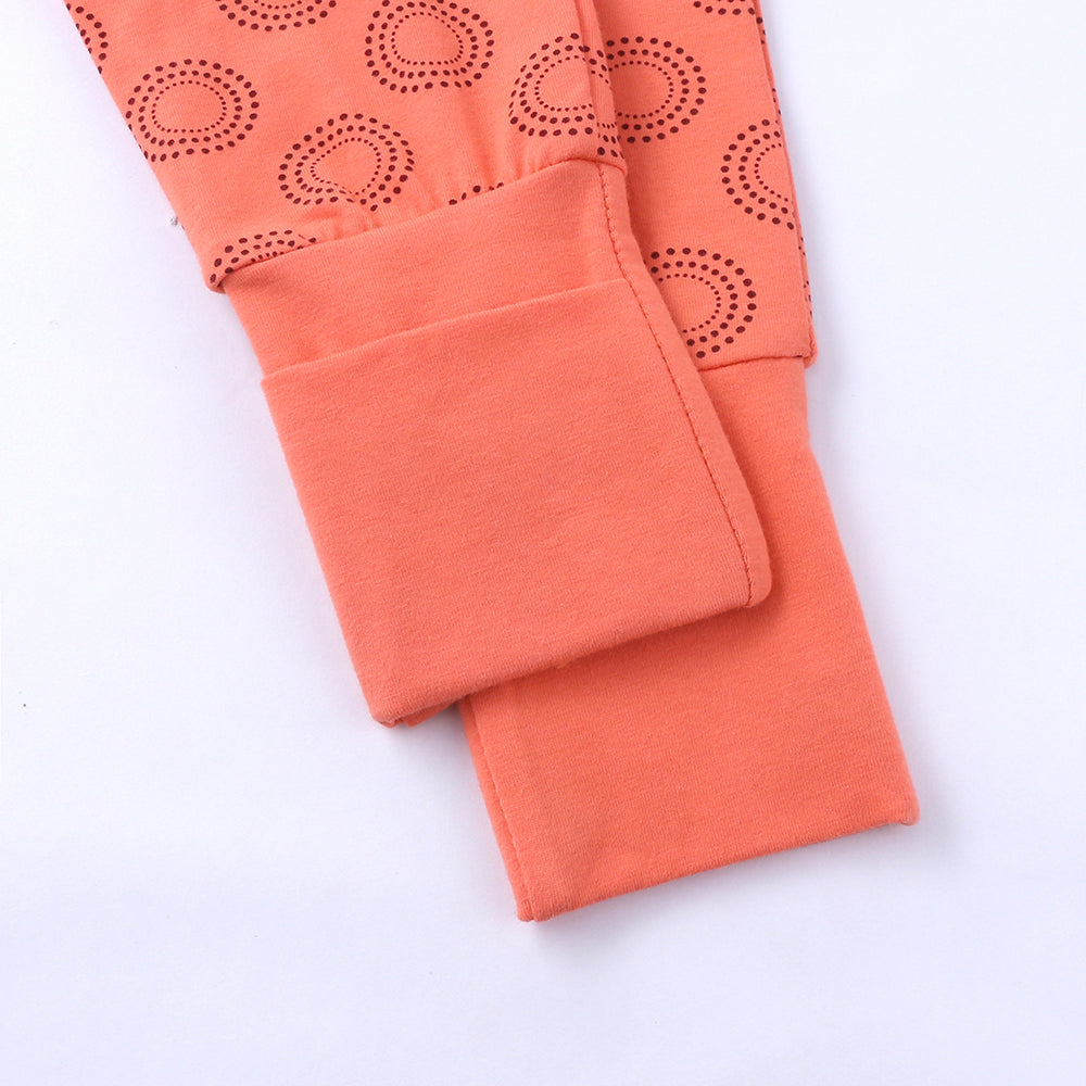 Dot Circle Print Sleep Suit