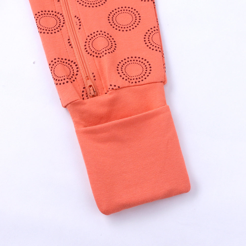 Dot Circle Print Sleep Suit