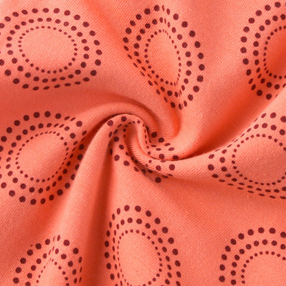 Dot Circle Print Sleep Suit
