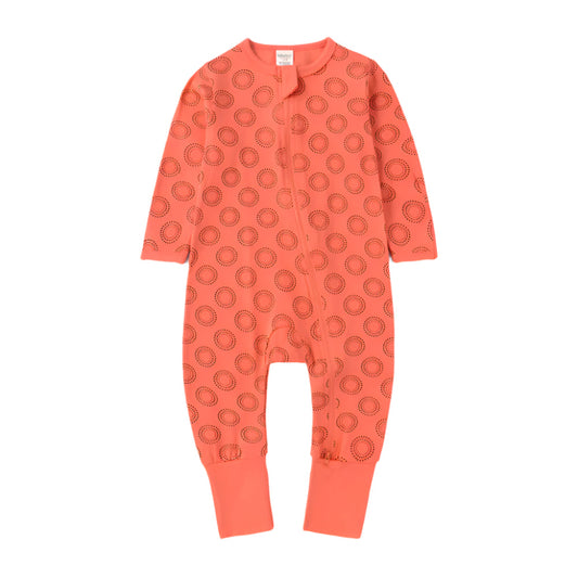 Dot Circle Print Sleep Suit