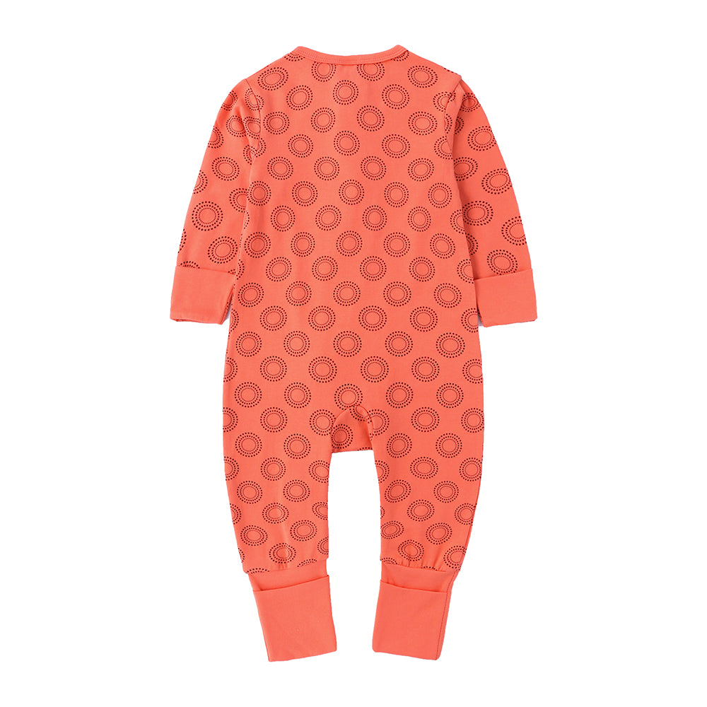 Dot Circle Print Sleep Suit