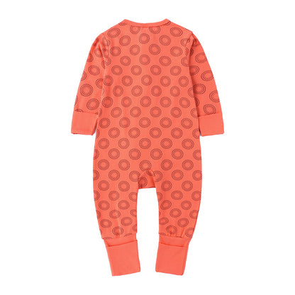Dot Circle Print Sleep Suit