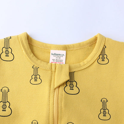 Guitar Print Sleep Suit