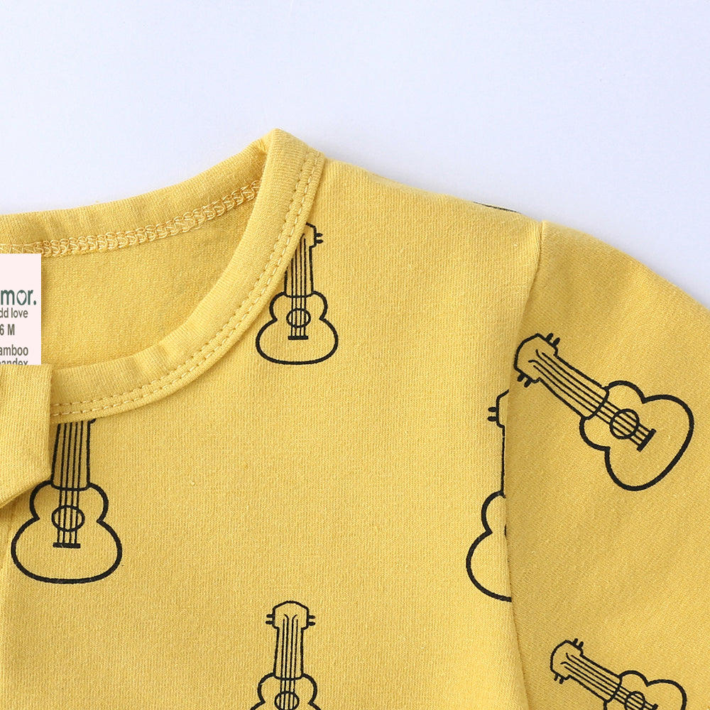 Guitar Print Sleep Suit