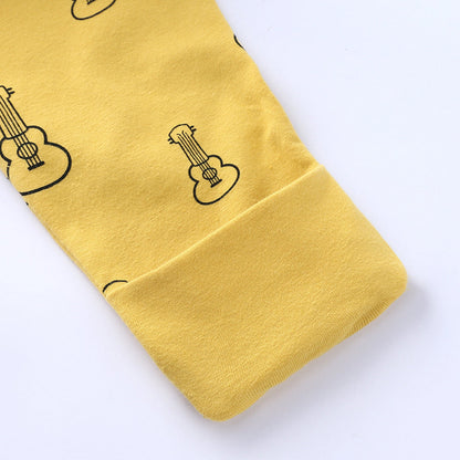 Guitar Print Sleep Suit