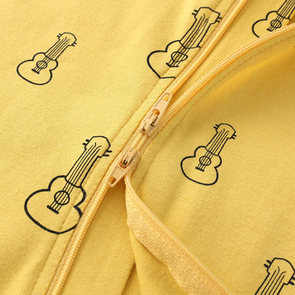 Guitar Print Sleep Suit