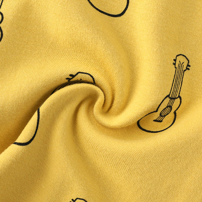 Guitar Print Sleep Suit