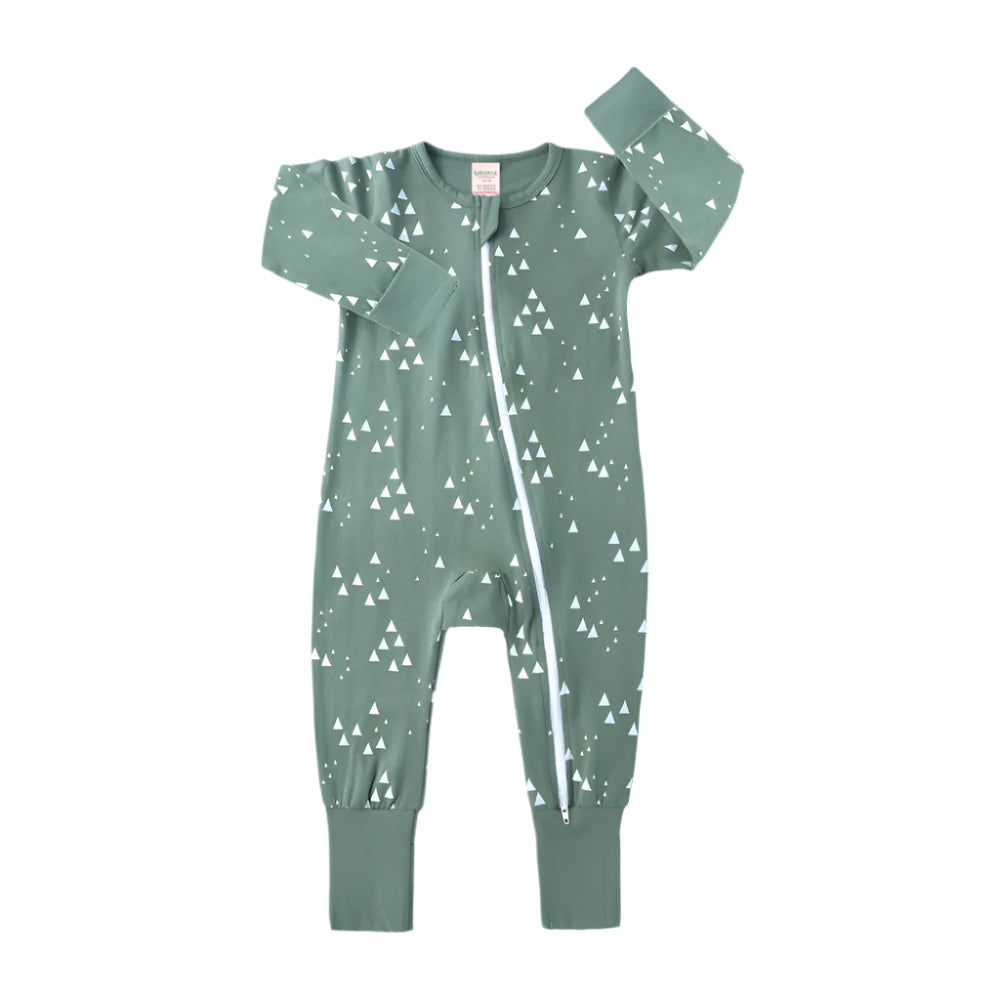 Pine Tree Print Sleep Suit