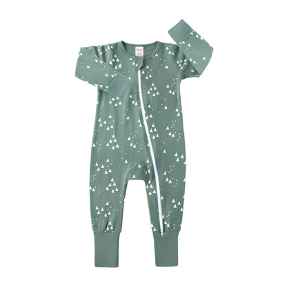 Pine Tree Print Sleep Suit