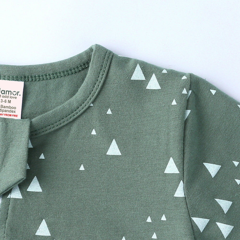 Pine Tree Print Sleep Suit
