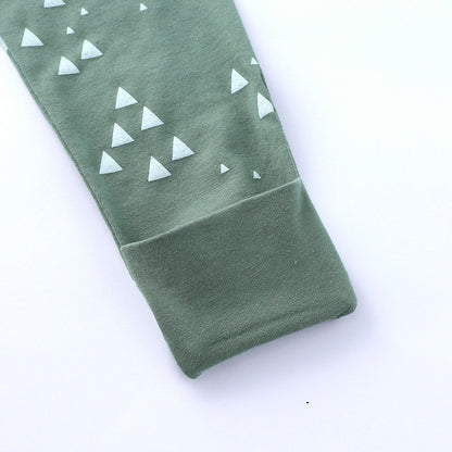 Pine Tree Print Sleep Suit