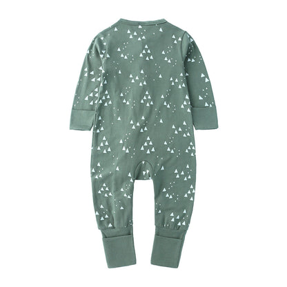 Pine Tree Print Sleep Suit