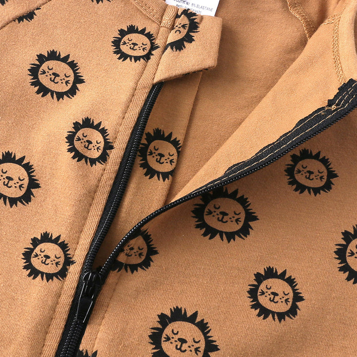 Tiger Print Sleep Suit