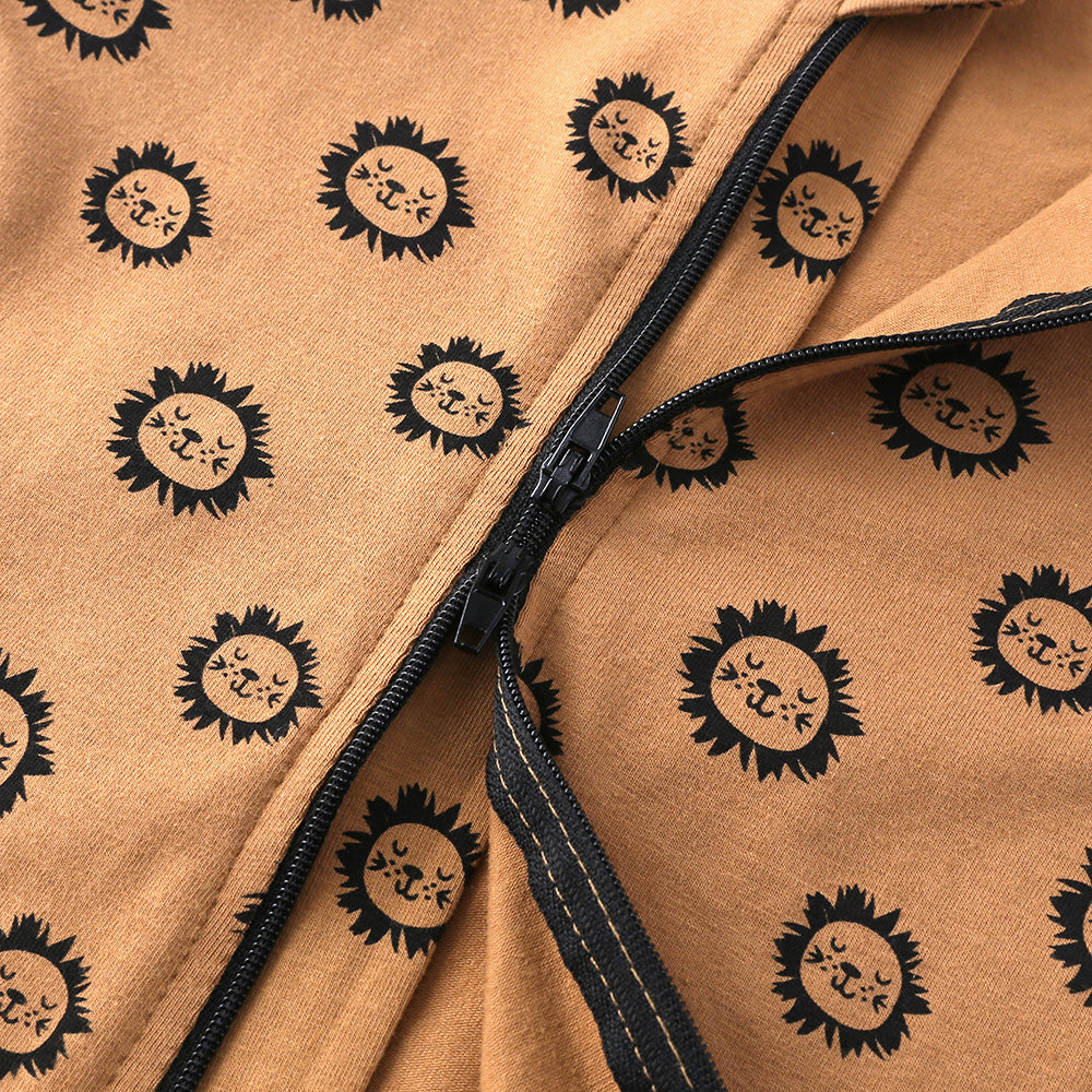 Tiger Print Sleep Suit