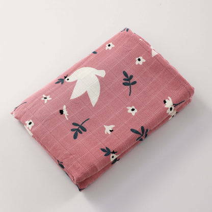 Couverture d'emmaillotage en mousseline