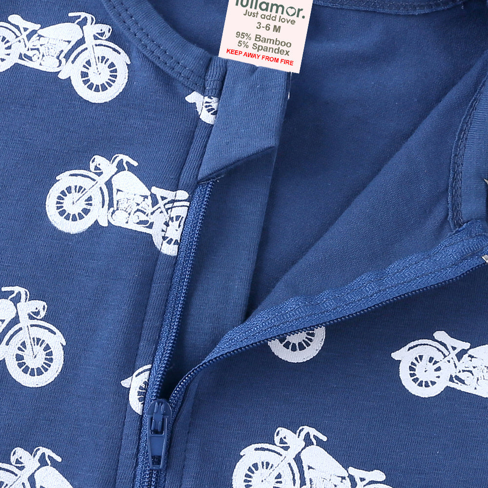 Motorbike Print Sleep Suit