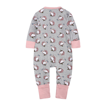 Unicorn Print Sleep Suit