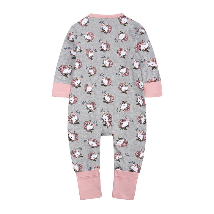 Unicorn Print Sleep Suit
