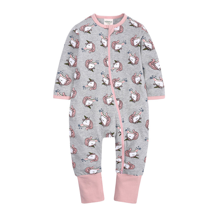 Unicorn Print Sleep Suit