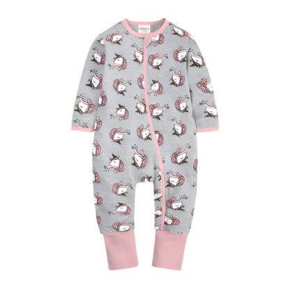 Unicorn Print Sleep Suit