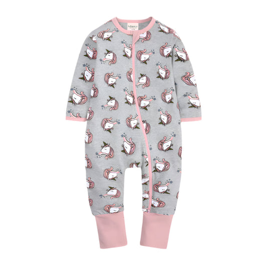 Unicorn Print Sleep Suit