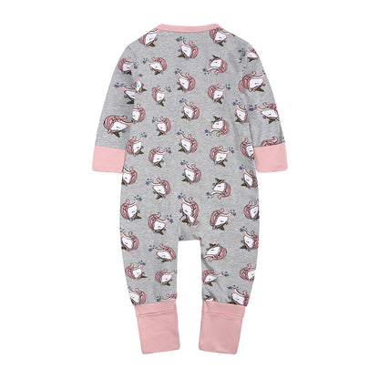 Unicorn Print Sleep Suit