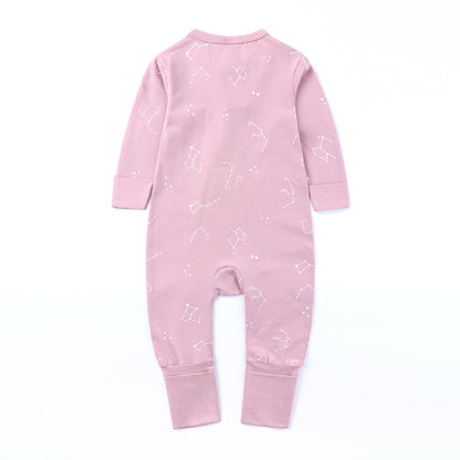 Star Print Sleep Suit