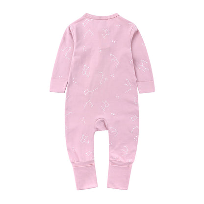 Star Print Sleep Suit