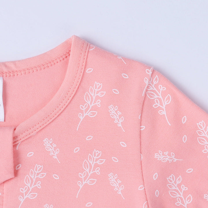 Feather Print Sleep Suit
