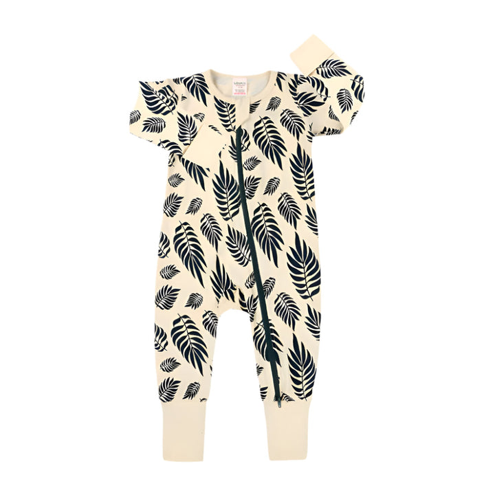 Leave Print Sleep Suit