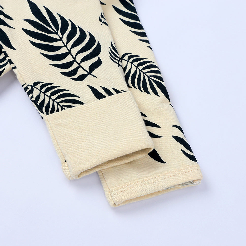 Leave Print Sleep Suit