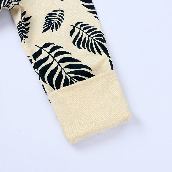 Leave Print Sleep Suit