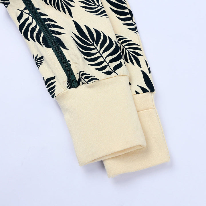 Leave Print Sleep Suit