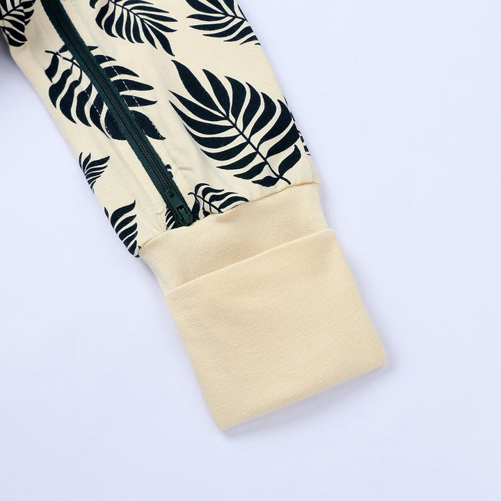 Leave Print Sleep Suit