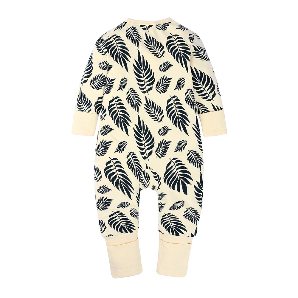 Leave Print Sleep Suit